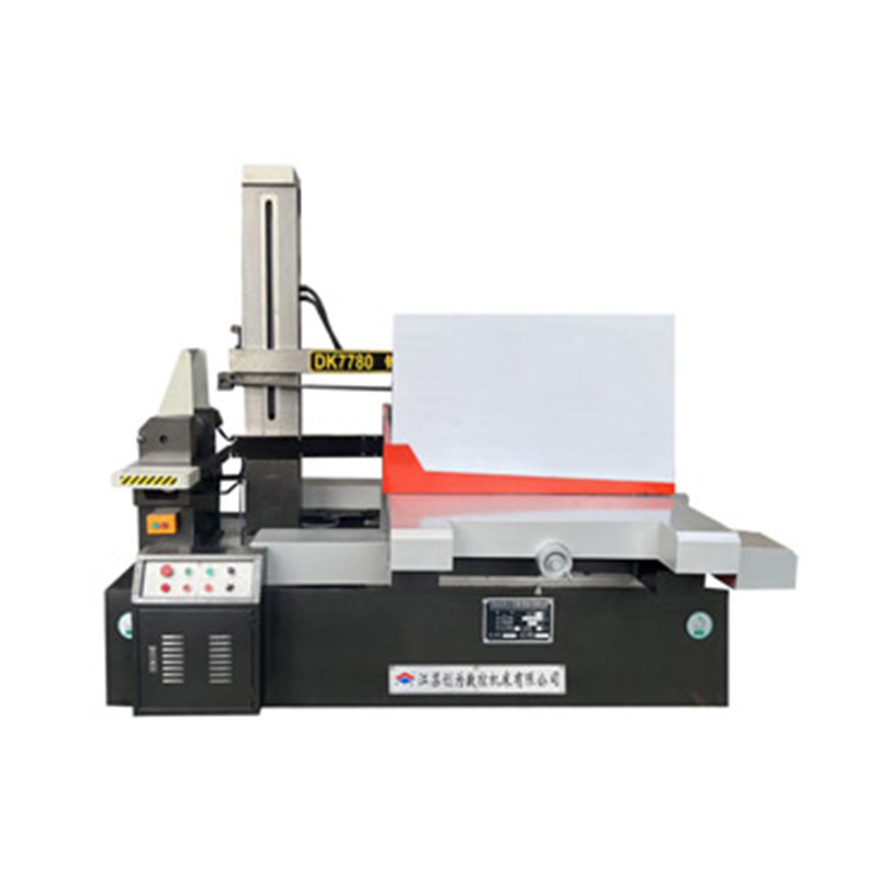 DK7780 ± 30 ° AZ پاسخ سریع اضطراری CNC EDM دستگاه برش سیم با سرعت بالا