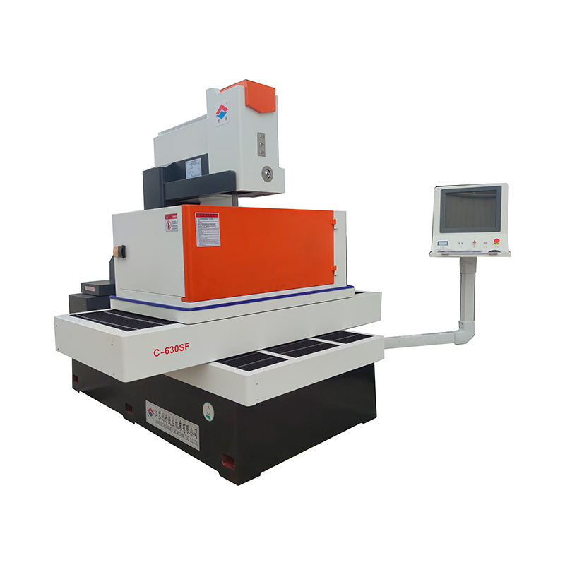 DK7763 سر و صدای کم پایدار سروو CNC سیم EDM دستگاه برش سرعت متوسط ​​واحد یکپارچه
